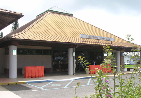 ラナイ島空港の建物